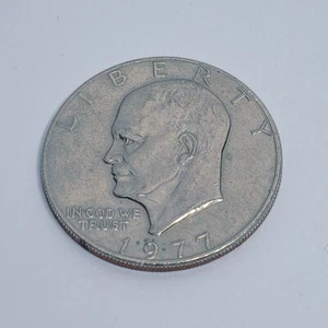 1977 One Dollar Liberty Eisenhower Münze - Bild 1 von 2