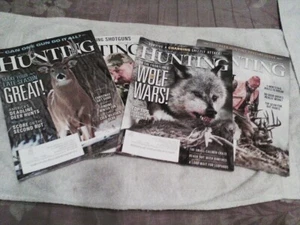 4 LOT PETERSEN'S HUNTING MAGAZINES 2021 Random issues #1 Outdoor Sport Magazine - Picture 1 of 2