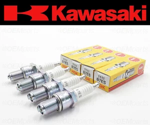 *IN STOCK USA* Set of (4) NON-RESISTOR NGK B7ES Spark Plugs Kawasaki - Picture 1 of 3