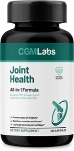 Joint Health & Support - Turmeric root, Boswellia Extract, Chondroitin 120 CAPS! - Picture 1 of 7