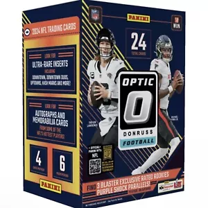 2024 Panini Donruss Optic Football Trading Cards Blaster Box NEW SEALED - Picture 1 of 1