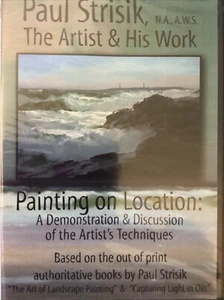 Paul Strisik DVD The Artist & His Work Painting On Location: Demonstration - New - Picture 1 of 2