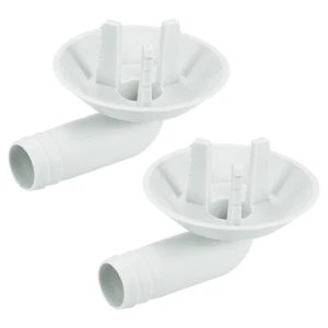Climatizzatore Scarico Tubo Connettore 25mm Tubo Gomito Raccordo Grigio 2pz - Imagen 1 de 6
