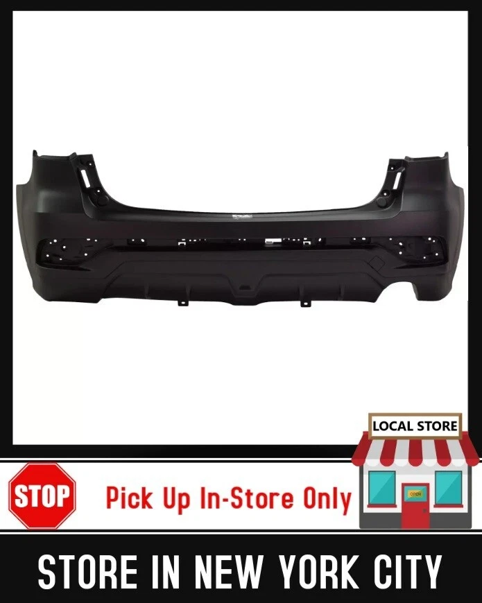 ✅ Rear Bumper Cover Primed For 2018-2019 Mitsubishi Outlander Sport MI1100307 - Image 1 of 4