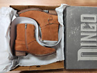 NEW IN BOX Dingo Mens Calgary Ankle Boots Leather Whiskey DI 296 Size 10