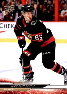 2024-25 Upper Deck #129 Jake Sanderson - Foto 1 di 2