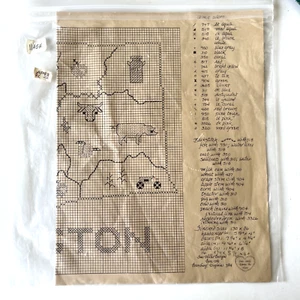 Sue Hillis Washington State Cross Stitch Pattern Seattle,tractor,pig,cow,peach+ - Picture 1 of 1