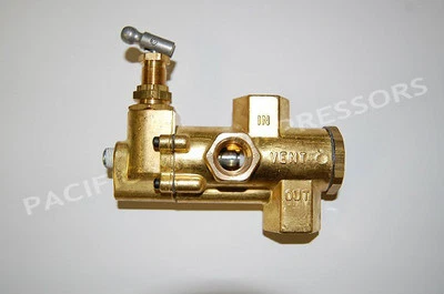 ST128400AV 1/2" X 1/2" CAMPBELL HAUSFELD UNLOADER VALVE AIR COMPRESSOR PART