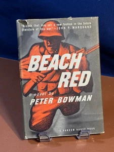 Beach Red, Peter Bowman,  Random House, 1945, HCDJ - Imagen 1 de 3