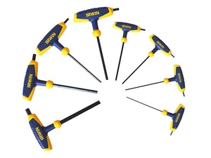 IRWIN - T Handle Hexagon Key Set of 8: 2-10mm - T10771 - Picture 1 of 1
