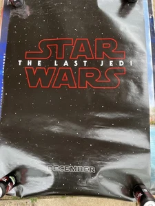 Kinoplakat: Star Wars The Last Jedi 2017 (Ein Blatt Dezember) Mark Hamill - Bild 1 von 2