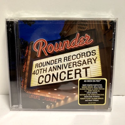 Rounder Records 40th Anniversary Concert CD - SEALED New Condition Foto 1 de 3