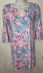 LILLY PULITZER TOSHA DRESS Women’s Size XXS TREASURE TROVE PRINT Resort - Picture 1 of 9