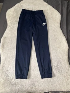 Pantaloni sportivi casual Nike uomo taglia small blu tinta unita piccolo logo CD9239-451 - Foto 1 di 8