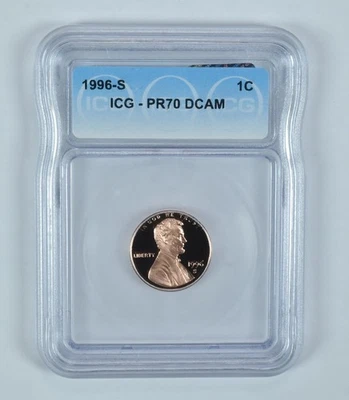 1996-S Lincoln Memorial Cent PR70 DCAM ICG *7825 - Image 1 of 4