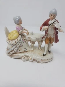 Porcelain Musicians Figurine Vintage - Picture 1 of 12