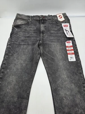 Wranglers New 16 Husky Flex Black Men (76-4) - Image 1 of 4