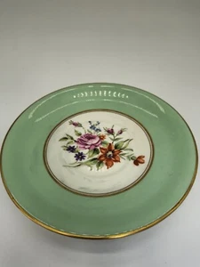 Piastra di ricambio piattino verde Royal Worcester Miranda - Foto 1 di 4