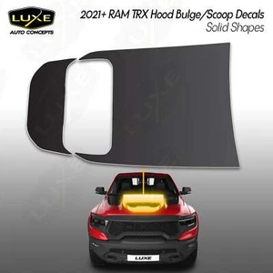 RAM TRX Hood Bulge/Scoop Decals - Solid Shapes - Bild 1 von 2