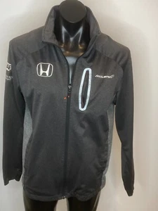 McLaren-Honda F1 Racing Formula One Men's Grey Soft Shell Jacket Size L - VGC * - Picture 1 of 16