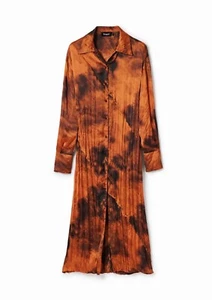 Desigual "Beatrizze" Midi-Shirtkleid Größe UK 12/Medium neu mit Etikett 189 £ - Bild 1 von 11