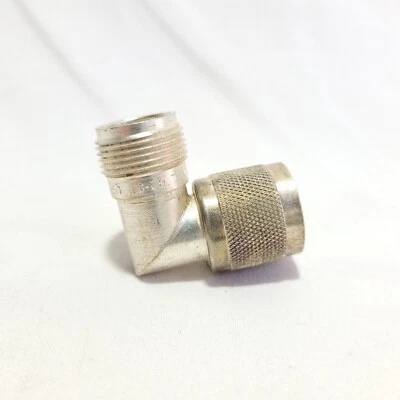 Amphenol 82-91 UG212A/U Right Angle RF Connector Adapter Coaxial UG212AU - Image 1 of 3