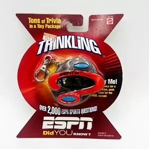 Vintage 1997 Mattel Thinkling ESPN Did You Know Quizspiel Schlüsselanhänger - Bild 1 von 5
