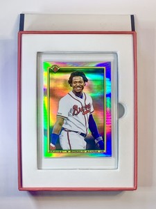 2020 Bowman Chrome 1990 Bowman Ronald Acuna Jr REFRACTOR SP - Atlanta Braves