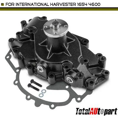Engine Water Pump w/ Gasket for International Harvester 1652SC 86-94 1654 S1753 - Image 1 of 4