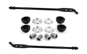 Ford Mustang 1964 1965 1966 Adjustable Caster Rod Kit & Bushes Strut Bars 65 66 - Picture 1 of 2