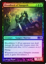 Bloodlord of Vaasgoth FOIL Magic 2012 / M12 HEAVILY PLD CARD ABUGames