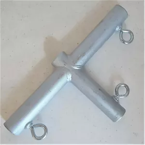 3 Way Sliding T Shaped Canopy Fitting Patio Garden Trellis (FWOT) 1 5/8" pipe - Picture 1 of 2