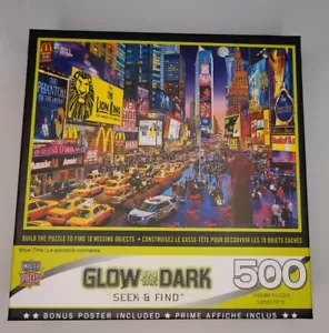 Cerca e trova il bagliore nel buio puzzle 500 pezzi "Mostra il tempo" - Foto 1 di 3