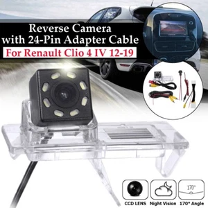 Car Rear View Reverse Camera Parking Backup Cam For Renault Clio 4 IV 2012-2019 - Picture 1 of 10