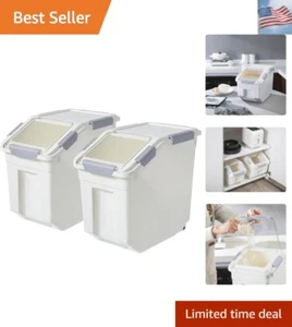 10 Liter / 20 lbs Rice Storage Container with Measuring Cup, BPA free, For Ri... - Picture 1 of 10