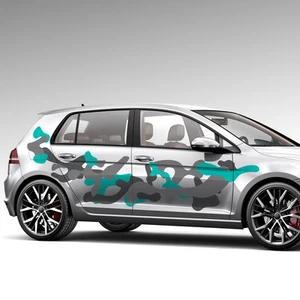 Sticker camouflage multicam camou camouflage pattern car decor set #1266 - Picture 1 of 5