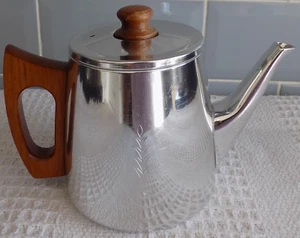 Retro Vintage Sona Stainless Steel Tea / Coffee Pot (Table Kitchen 1970s) - Picture 1 of 5
