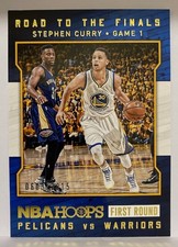 2015-16 Panini Hoops STEPHEN CURRY #2 ROAD TO THE FINALS 1ST ROUND /2015! GSW