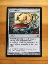 Mtg saviors of kamigawa blood clock sp