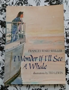 I Wonder If I'll See a Whale Children's Book Homeschool Ocean Teacher Classroom - Picture 1 of 9