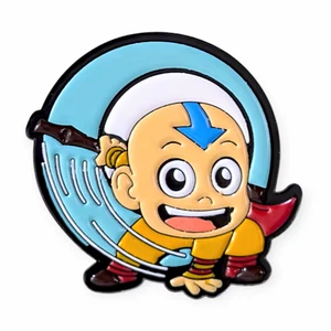 Avatar the Last Airbender Enamel Pin: Chibi Aang - Picture 1 of 4