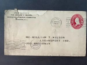The Andrew J. McCosh Princeton Memorial Committee Princeton New Jersey Cover - Picture 1 of 2