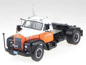 Mack B 61 1953 orange bianco LKW Truck modello di auto IXOTR053 IXO 1:43 - Foto 1 di 4
