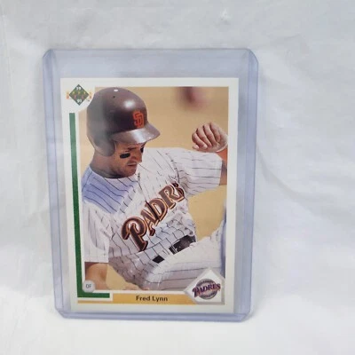 1991 Upper Deck MLB San Diego Padres Fred Lynn #273 Baseball Card - Image 1 of 2