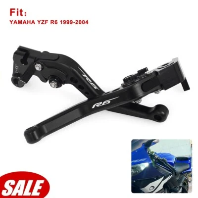 Kit de control de manija de palancas de embrague de freno apto para YAMAHA YZF R6S 06-09 Foto 1 de 4
