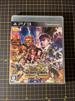 Super Street Fighter IV: Arcade Edition - PlayStation PS3 JAPAN Game with Manual - Image 1 of 3