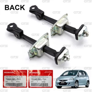 Set Rear Lh+Rh Stop Check Limiter Strap For Honda Jazz Fit Hatchback '03 '07 - Picture 1 of 8