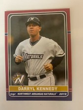 Darryl Kennedy 2019 Northwest Arkansas Naturals Team Card