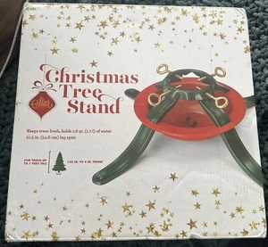 7 FT National Holiday 5164 Steel Tree Stand, 7' strong AA - Picture 1 of 2