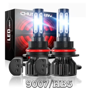 For 1998-1999 Volvo VN 2000-03 VNL 00-17 VNM Truck - 2x LED Headlight Bulbs Kit - Picture 1 of 24